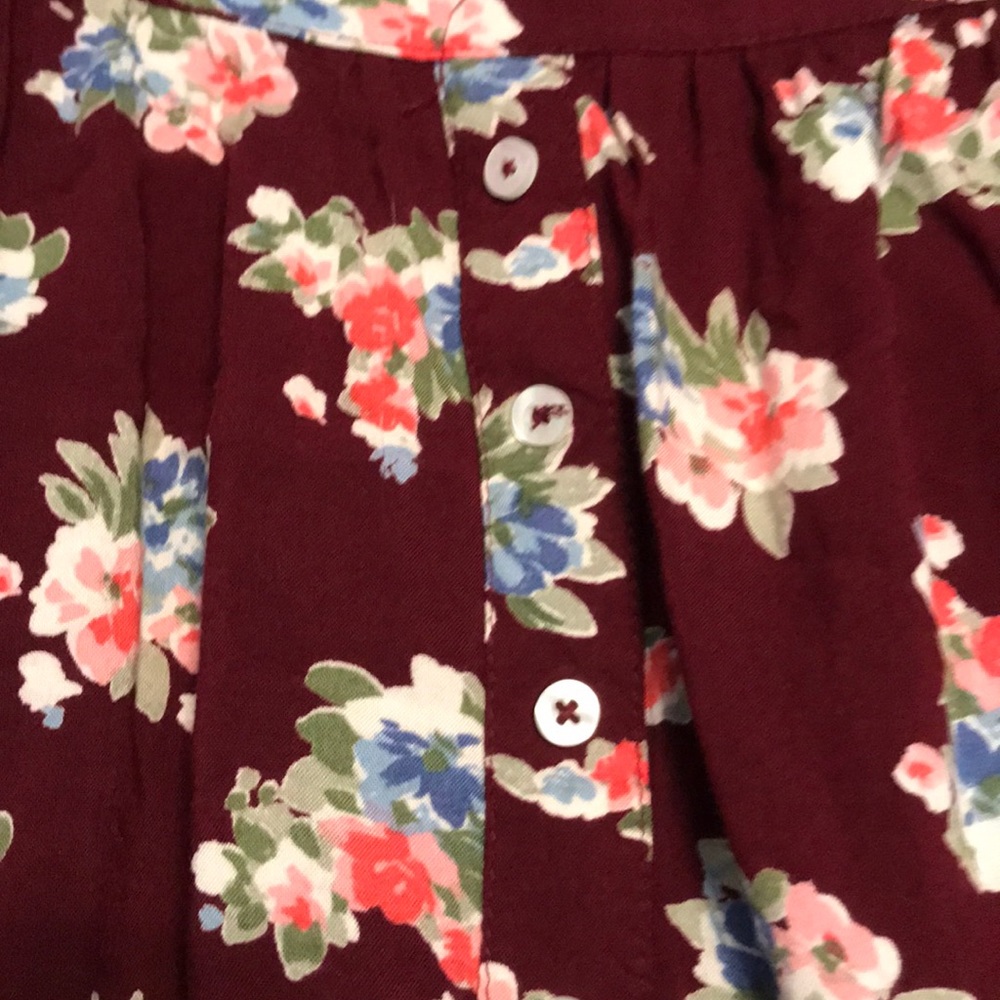 Button Down Skirt - Picture 2 of 3